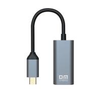 Переходник Type C to HDMI DM CHB022 Metal 4K Grey