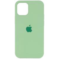 Чехол iPhone 12 Pro Max Silicon Case Copy #17 Mint