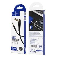 Кабель AUX HOCO UPA14 угловой Audio Cable 1m Black