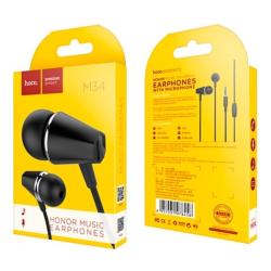 Наушники с микрофоном HOCO M34 Honor Music 1.2m Black