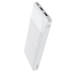 Power Bank HOCO J72 Easy Travel (10000mAh/2A/2USB) White