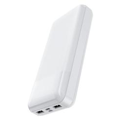 Power Bank HOCO J72A Easy Travel (20000mAh/2A/2USB) White