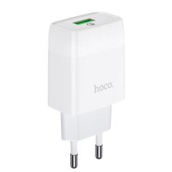 Сетевое ЗУ HOCO C72Q Glorious (5V/3A/1 USB) Qualcomm 3.0 White