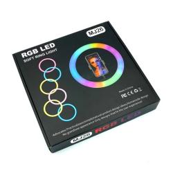 Кольцевая LED лампа 26 cm M26 RGB