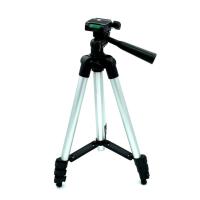 Штатив трипод 3110 с ручкой для телефонов и фотоаппаратов 1020 mm Silver