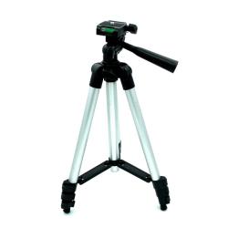 Штатив трипод 3110 с ручкой для телефонов и фотоаппаратов 1020 mm Silver