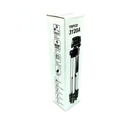 Штатив трипод 3120 с ручкой для телефонов и фотоаппаратов 1020 mm Black