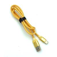 Дата кабель TC-018 плетенный круглый Type C 1.0m Gold (тех. упаковка)