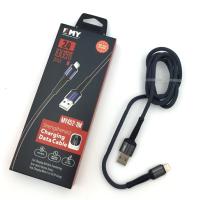 Дата кабель EMY MY-452 Lightning Black