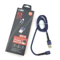 Дата кабель EMY MY-452 Lightning Blue