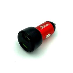 Автомобильное ЗУ Allison ALS-A501 Black (5V/2.4A/2USB) + вольтметр