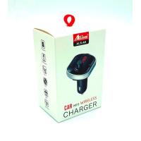 FM модулятор ALS-A9 Bluetooth + Charger (2USB/5V/2A) Black