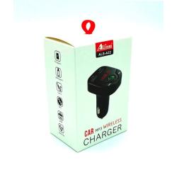 FM модулятор ALS-A22 Bluetooth + Charger (2USB/5V/2A) Black