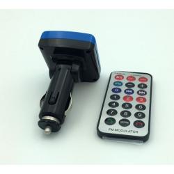 FM модулятор ALS-A863 Bluetooth + Charger (1USB/5V/A) Blue