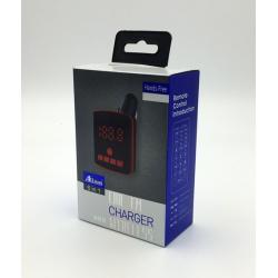 FM модулятор ALS-A863 Bluetooth + Charger (1USB/5V/A) Red