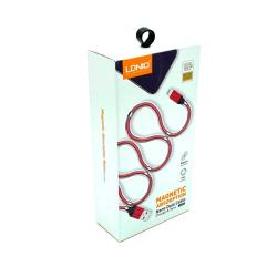 Дата кабель LDNIO LS-491 Micro USB Magnetic Grey