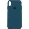 Чехол iPhone XR Silicon Case Copy #35 Cosmos Blue