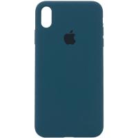 Чехол iPhone XR Silicon Case Copy #35 Cosmos Blue