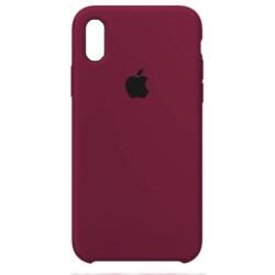 Чехол iPhone XS Max Silicon Case Copy #52 Marsala