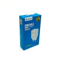 Сетевое ЗУ CELEBRAT C-H2-EU 18W Turbo QC3.0 1USB White