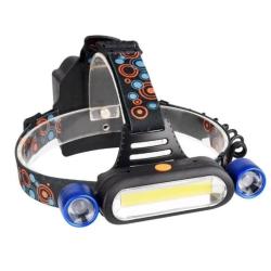 Налобный светодиодный фонарь Headlight Rotary Zoom на аккумуляторе 