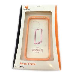 Чехол Бампер Griffin iPhone 4/4S Orange