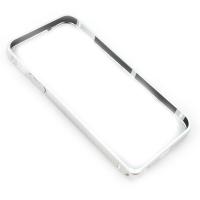 Чехол Бампер Metall Corner Lock iPhone 5/5S Silver