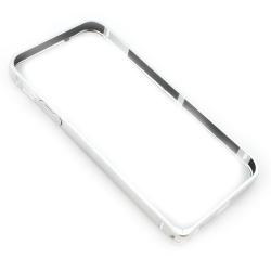 Чехол Бампер Metall Corner Lock iPhone 5/5S Silver