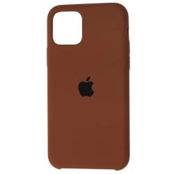 Чехол iPhone 11 Silicon Case Copy #74 Dark Brown