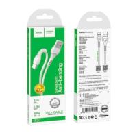 Дата кабель HOCO X37 Safe&Soft Anti-bending Type-C 1m White