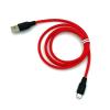Дата кабель HOCO X21 Plus Silicone Food Grade Mirco USB 1m 2.4A Red