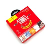 Дата кабель HOCO X21 Plus Silicone Food Grade Mirco USB 1m 2.4A Yellow