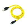 Дата кабель HOCO X21 Plus Silicone Food Grade Mirco USB 1m 2.4A Yellow