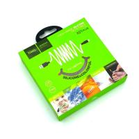 Дата кабель HOCO X21 Plus Silicone Food Grade Lightning 1m 2.4A Red