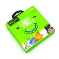 Дата кабель HOCO X21 Plus Silicone Food Grade Lightning 1m 2.4A Blue