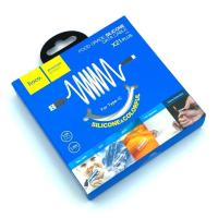 Дата кабель HOCO X21 Plus Silicone Food Grade Type C 1m 2.4A White