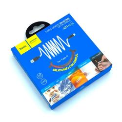 Дата кабель HOCO X21 Plus Silicone Food Grade Type C 1m 2.4A Red