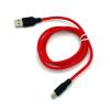 Дата кабель HOCO X21 Plus Silicone Food Grade Type C 1m 2.4A Red