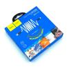 Дата кабель HOCO X21 Plus Silicone Food Grade Type C 1m 2.4A Blue