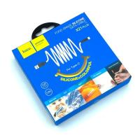 Дата кабель HOCO X21 Plus Silicone Food Grade Type C 1m 2.4A Yellow