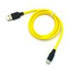 Дата кабель HOCO X21 Plus Silicone Food Grade Type C 1m 2.4A Yellow