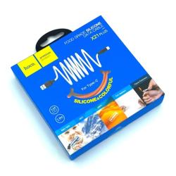 Дата кабель HOCO X21 Plus Silicone Food Grade Type C 1m 2.4A Orange