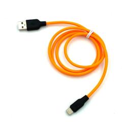 Дата кабель HOCO X21 Plus Silicone Food Grade Type C 1m 2.4A Orange