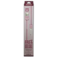 Дата кабель Remax RC-008i Fast iPhone 5 Pink