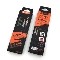 Кабель AUX DEEPBASS AC-320 1.2M Black