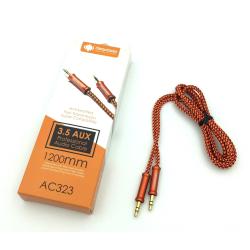 Кабель AUX DEEPBASS AC-323 Orange