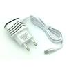 Сетевое ЗУ D11 (5V/2.1A/2USB) с кабелем micro usb White 