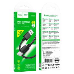 Дата кабель HOCO X119 Type C 3.0A 1m Black
