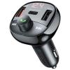 FM модулятор Remax RCC331 Bluetooth Lodi Series 2USB/1PD 64.5W Black