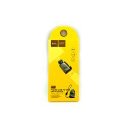 OTG переходник HOCO micro USB UA10 Silver